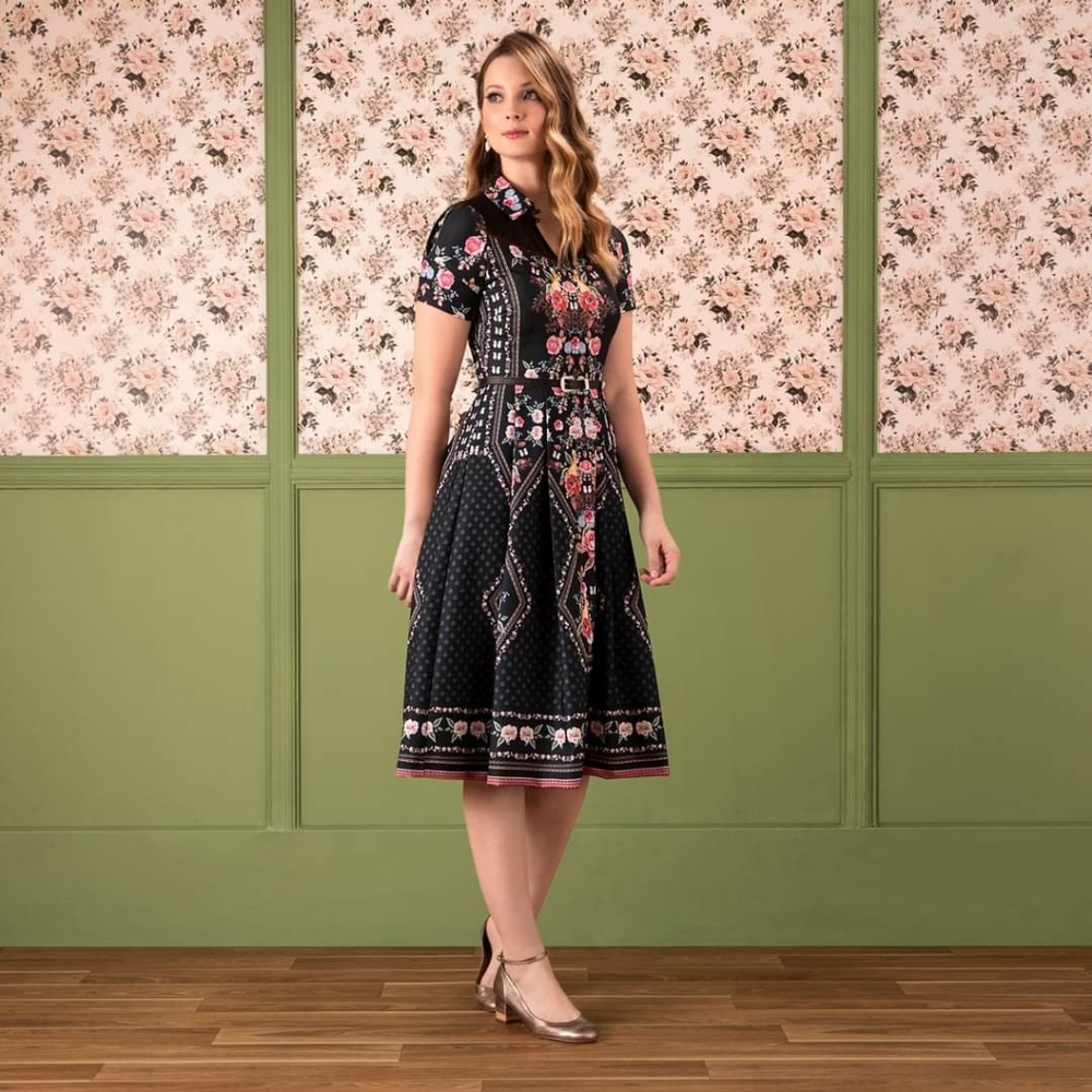 🚫 SOLD 🚫 Antix Brazil woodland bunny midi dress